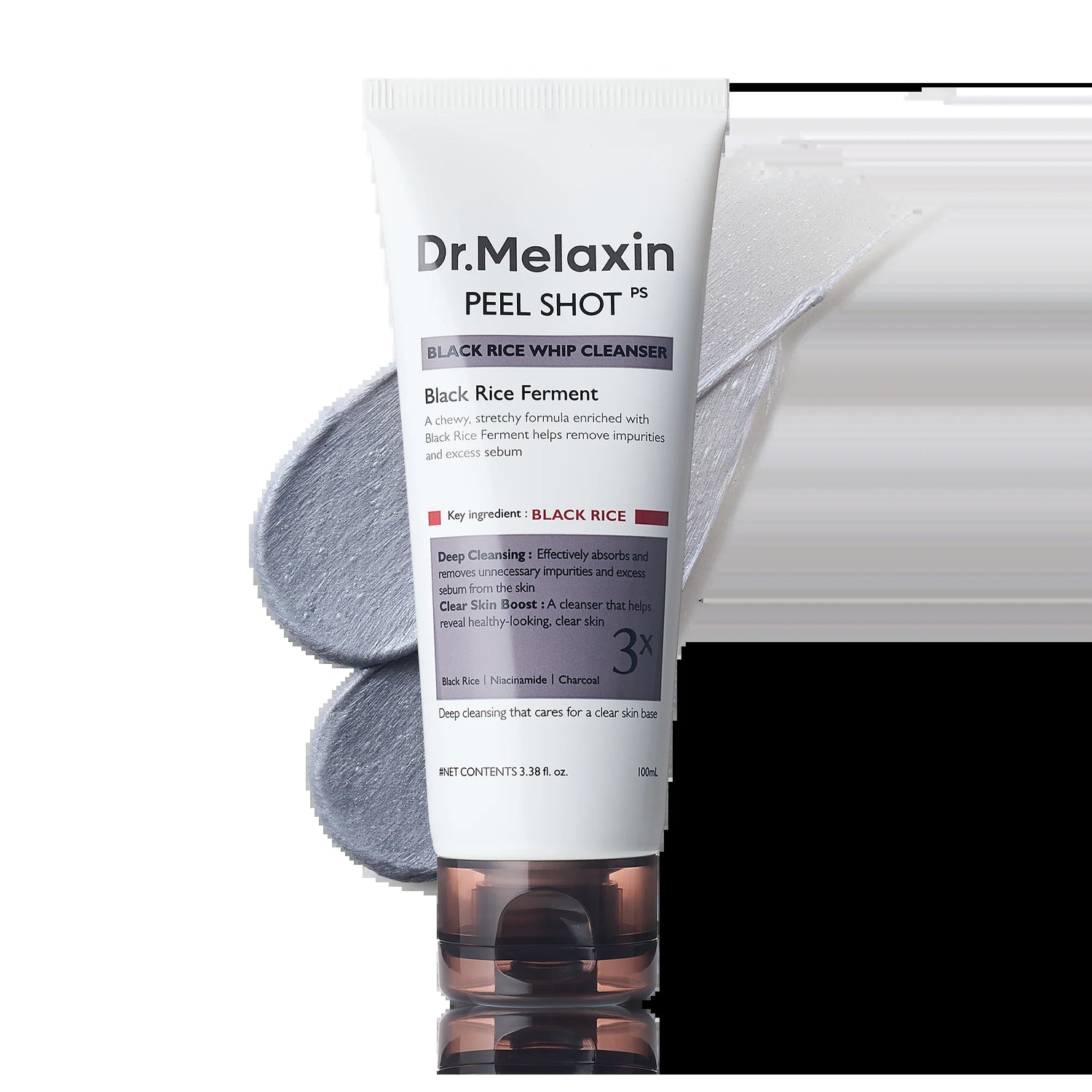 Peel Shot Black Rice Mochi Whip Cleanser